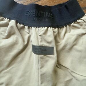 Boys khaki fear of God essentials Pants